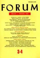 Naslovnica: Forum, 3-4/1994