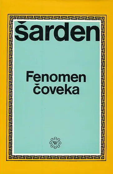 Naslovnica: Fenomen čoveka