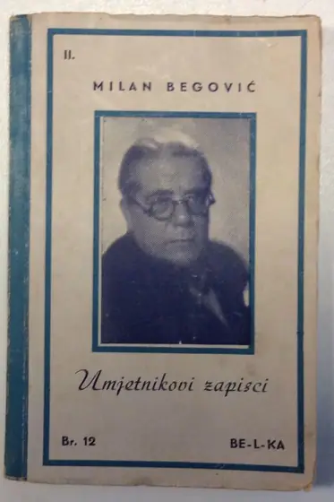 Naslovnica: Umjetnikovi zapisci