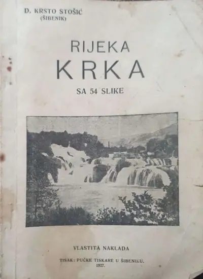 Naslovnica: Rijeka Krka