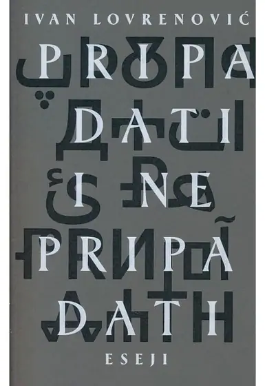 Naslovnica: Pripadati i ne pripadati
