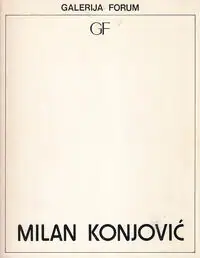 Naslovnica: MILAN KONJOVIĆ