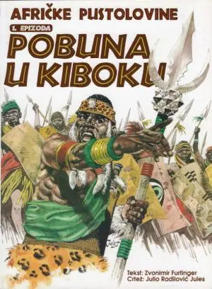 Naslovnica: Pobuna u Kiboku - Afričke pustolovine - 1. epizoda