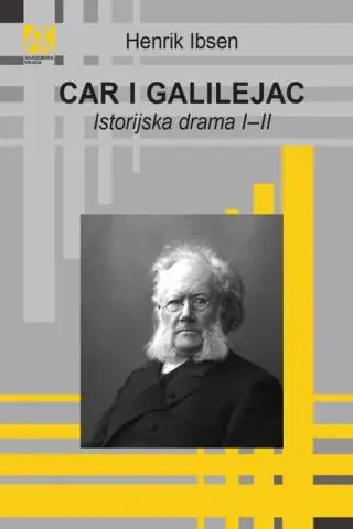 Naslovnica: Car i Galilejac: istorijska drama I-II