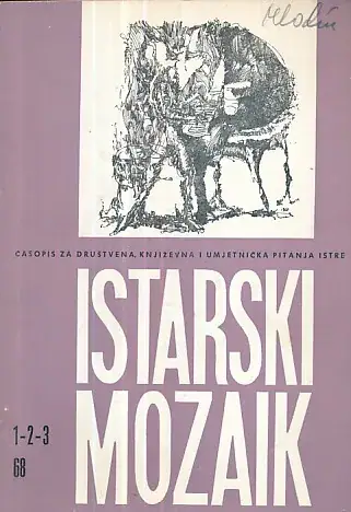 Naslovnica: Istarski mozaik 1-2-3/1968