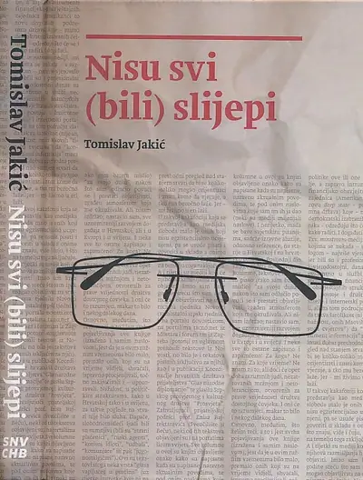 Naslovnica: Nisu svi (bili) slijepi : odabrane kolumne