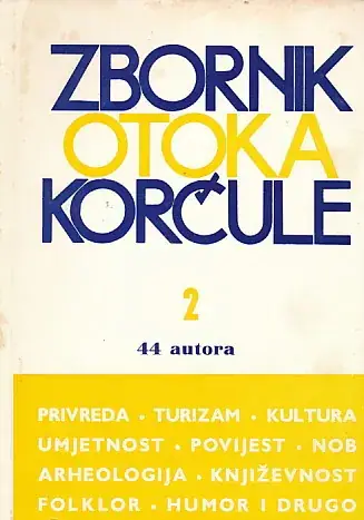 Naslovnica: Zbornik otoka Korčule 2