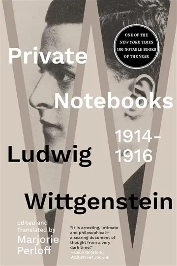 Naslovnica: Notebooks 1914-1916