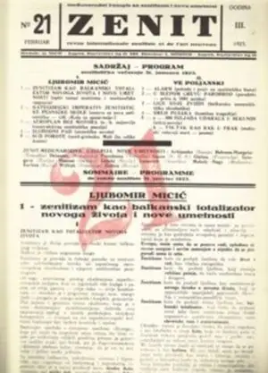 Naslovnica: Zenit 21