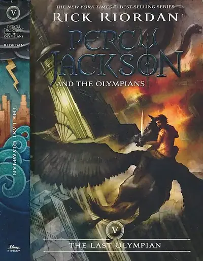 Naslovnica: Percy Jackson and the Olympians V : The Last Olympian