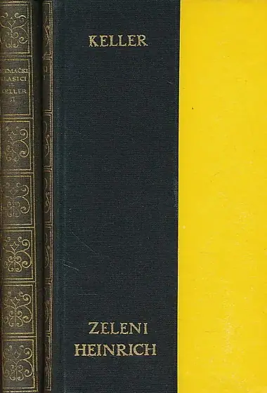 Naslovnica: Zeleni Heinrich / Tri priče