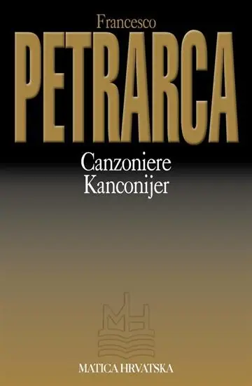 Naslovnica: Kanconijer = Canzoniere