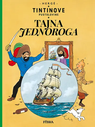 Naslovnica: TINTIN 11 - Tajna Jednoroga