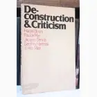 Naslovnica: Deconstruction and Criticism