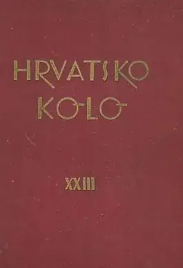 Naslovnica: Hrvatsko kolo, XXIII/1942