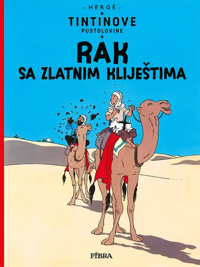Naslovnica: TINTIN 9 - Rak sa zlatnim kliještima