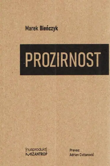 Naslovnica: Prozirnost