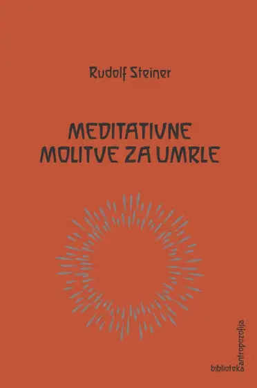 Naslovnica: Meditativne molitve za umrle