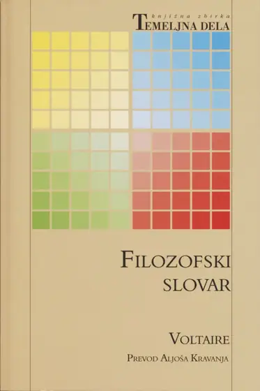 Naslovnica: Filozofski slovar