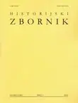Naslovnica: Historijski zbornik LXIX/1/2016