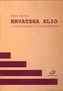 Naslovnica: HRVATSKA KLIO - O historiografiji i historičarima