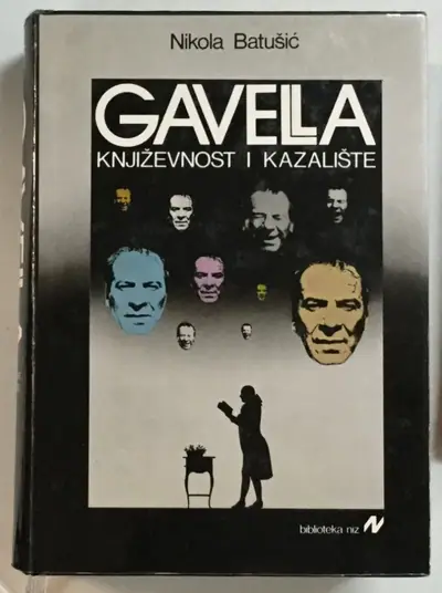 Naslovnica: Gavella. Književnost i kazalište