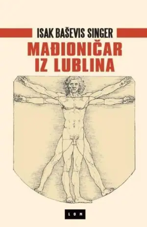 Naslovnica: Mađioničar iz Lublina+poklon knjiga Golem