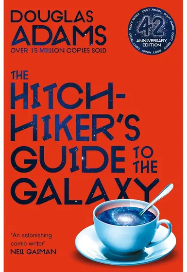Naslovnica: The Hitchhiker's Guide to the Galaxy