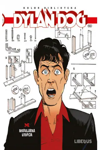 Naslovnica: Dylan Dog kolor biblioteka 43: Modularna utopija