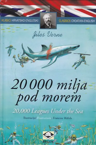 Naslovnica: Klasici - 20 000 milja pod morem