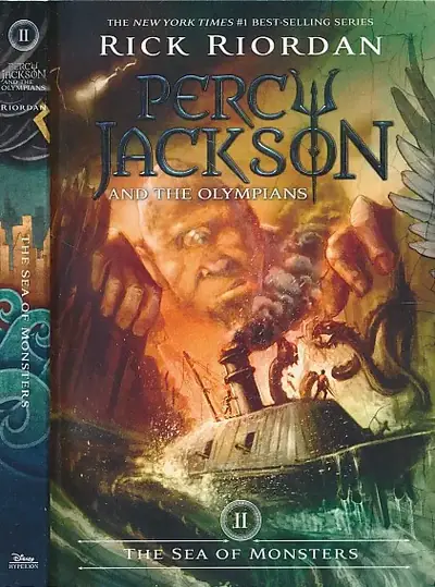 Naslovnica: Percy Jackson and the Olympians II : The Sea of Monsters