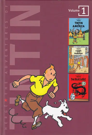 Naslovnica: TINTIN IN AMERICA - The adventures of Tintin 1 (eng.)