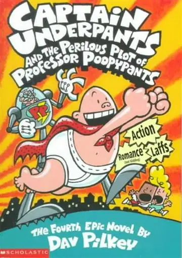 Naslovnica: Captain Underpants and the Perilous Plot of Professor Poopypants