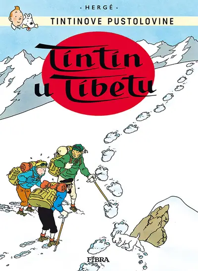 Naslovnica: Tintin: Tintin u Tibetu