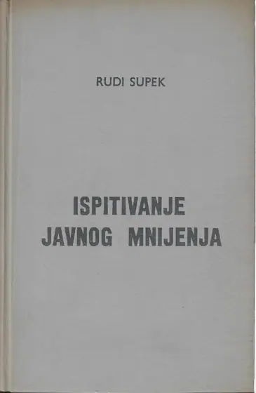 Naslovnica: Ispitivanje javnog mnijenja