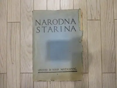 Naslovnica: Narodna starina 11/1940