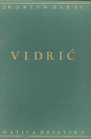 Naslovnica: Vidrić