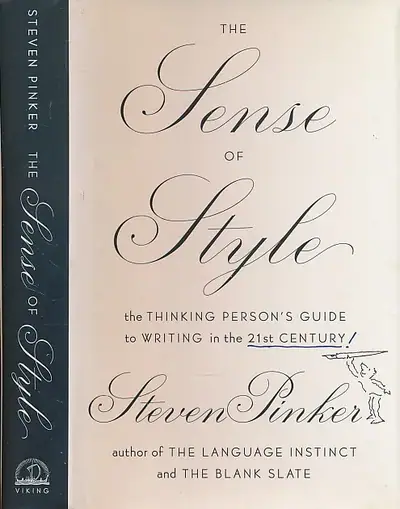 Naslovnica: The Sense of Style: The Thinking Person s Guide to Writing in the 21st Century