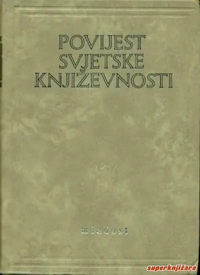 Naslovnica: POVIJEST SVJETSKE KNJIŽEVNOSTI I-VII