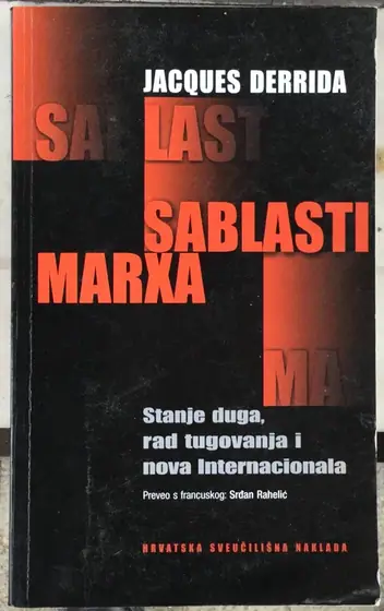 Naslovnica: Sablast Marxa