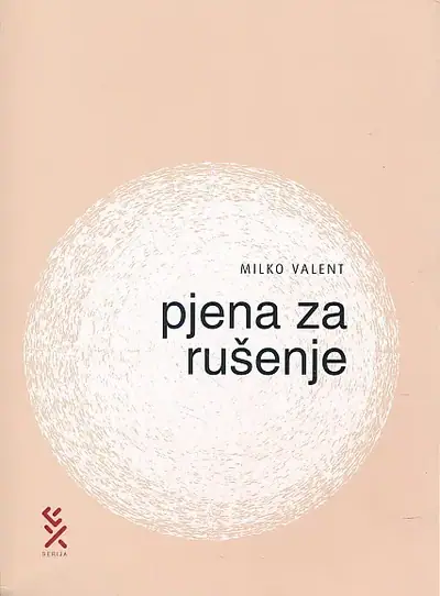 Naslovnica: Pjena za rušenje : knjiga hibridne poezije