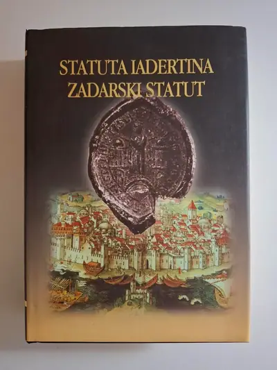 Naslovnica: Statuta Iadertina – Zadarski statut