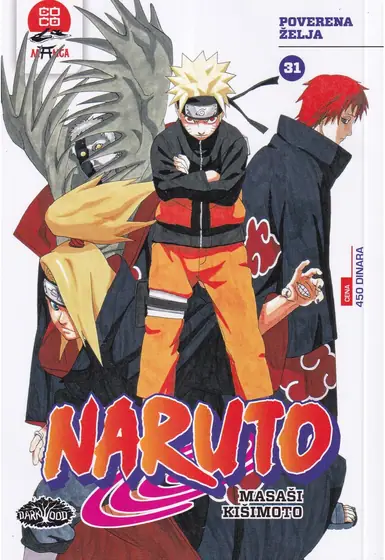 Naslovnica: NARUTO 31