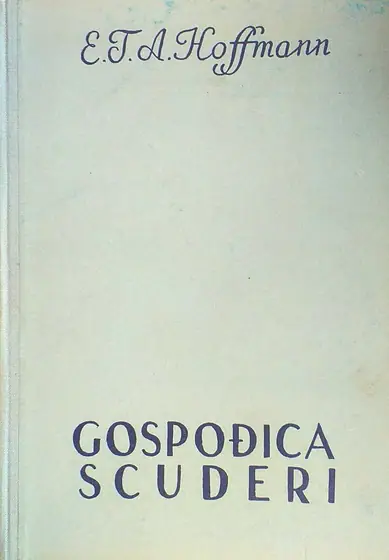 Naslovnica: GOSPOĐICA SCUDERI