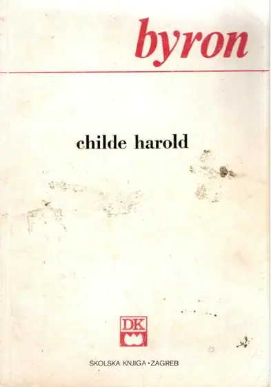 Naslovnica: Childe Harold OTPIS IZ KNJIŽNICE
