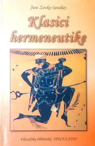 Naslovnica: KLASICI HERMENEUTIKE