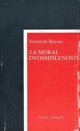 Naslovnica: Za moral dvosmislenosti