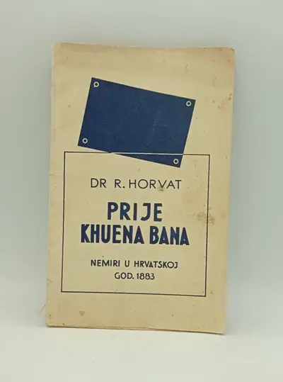 Naslovnica: Prije Khuena bana