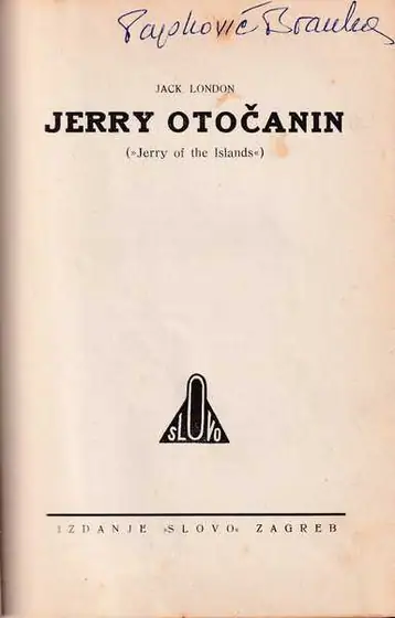 Naslovnica: Jerry Otočanin