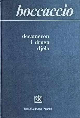 Naslovnica: Decameron i druga djela. Izbor